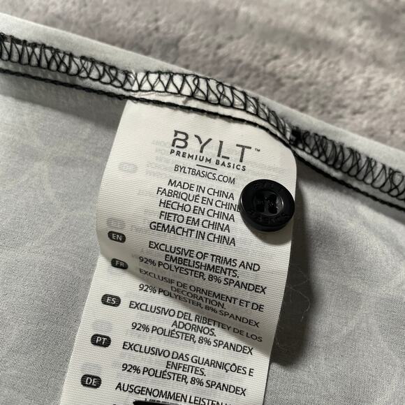 Bylt Shirt 2XL Riviera Button Down Stretch Performance Work Casual Geometric - Picture 4 of 10